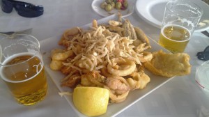 Pescado para desayunar, comer y cenar.