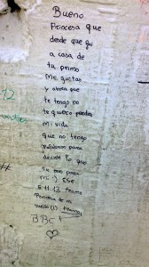 ... y hasta en declaración de amor.